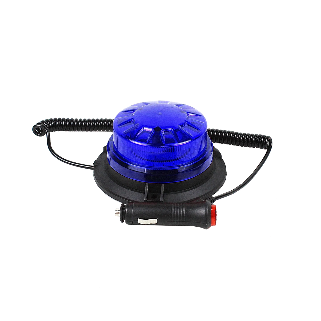 New 12V 24V LED Warning Strobe Light Magnet Flashing Beacon for Truck Trailer School Bus