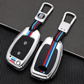 GPRGIT New Flip Zinc Alloy Car Key Case for Hyundai IX25 IX35 Elantra Solaris Sonata Santa Fe Sport Tucson Holder Keychain Accessories