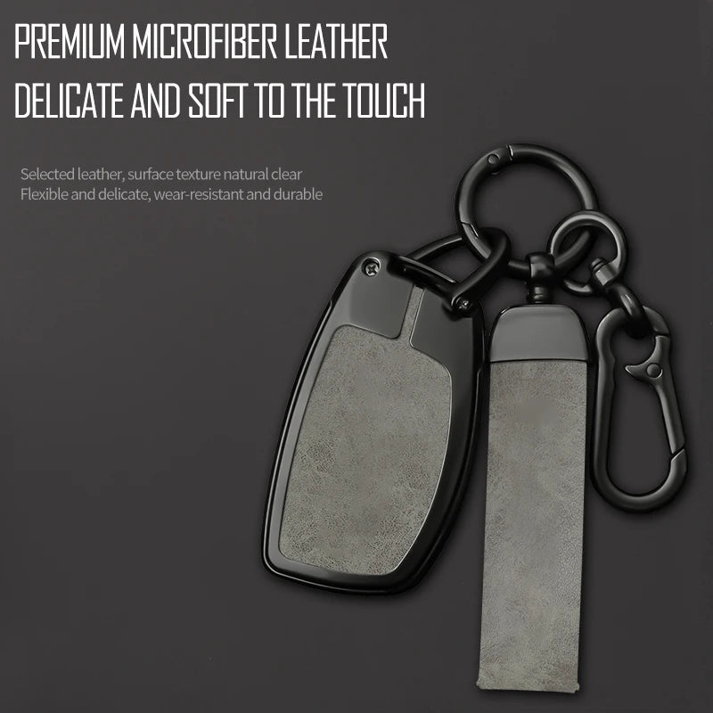 GPRGIT Car Key Case Fob Keychain for Hyundai Solaris Creta Ix25 Kona Tucson Sonata FE I40 Elantra Ix35 I20 Ix45 HB20 Accent