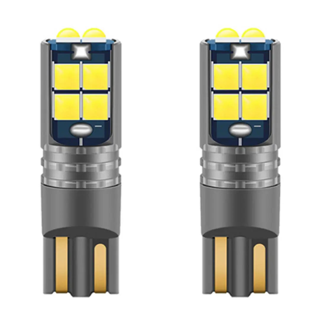 GPRGIT T10 10SMD Canbus LED Bulbs W5W 194 168 12V 6000K Multi-Color