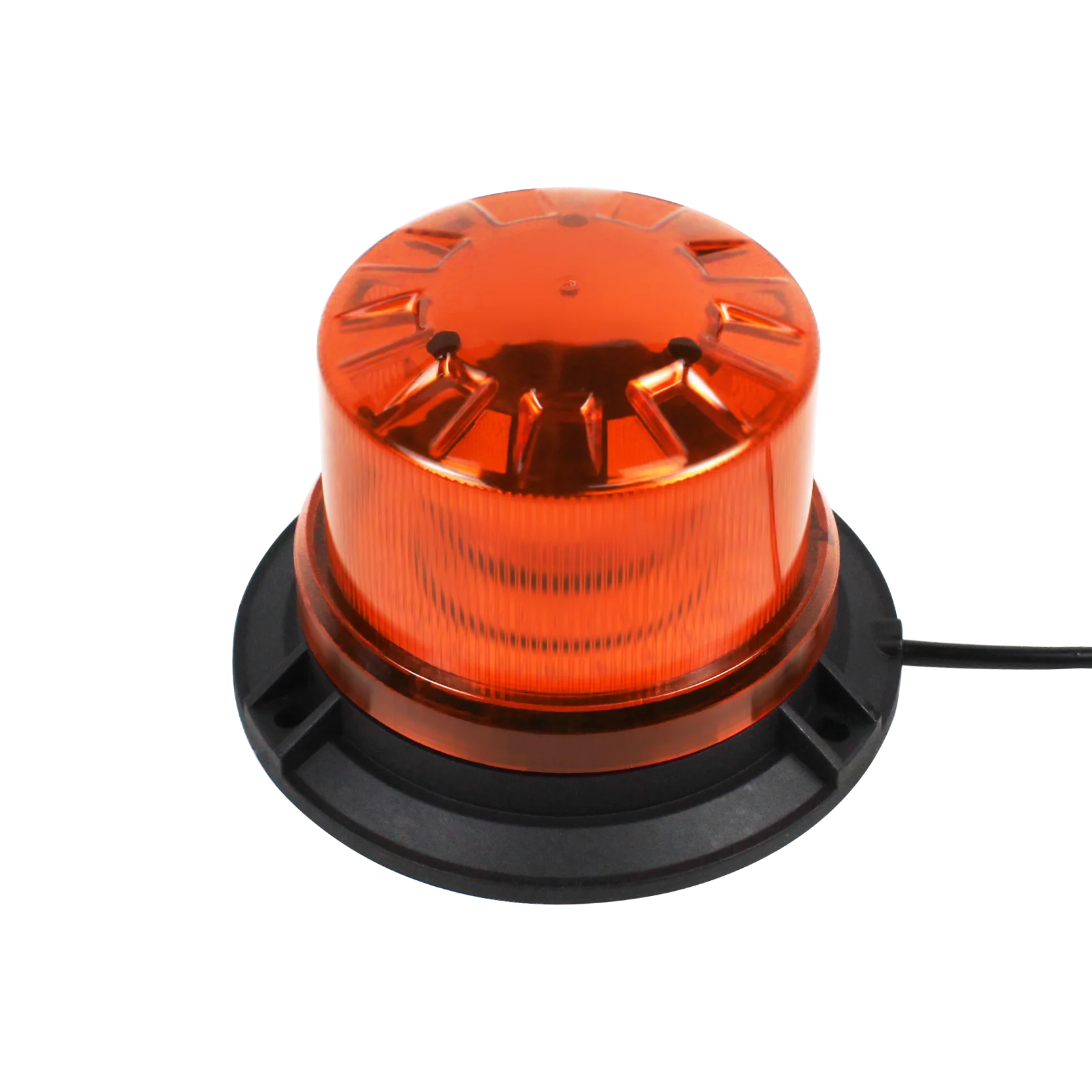 New 12V/24V LED Rotating Emergency Beacon Lights Flashing Signal Roof Ambulance Truck Strobe Magnet Mounted Warning Light