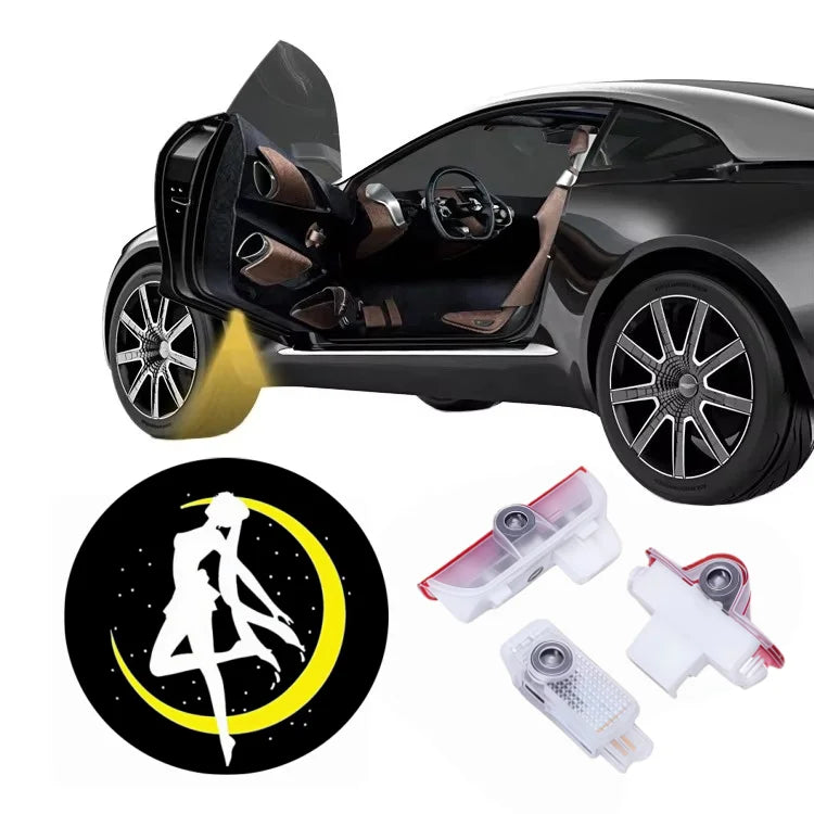 2/4 Pcs LED Logo Door Projection Welcome Light for VW Golf 5 6 7 GTI GTD GTE Touareg CC Passat Tiguan