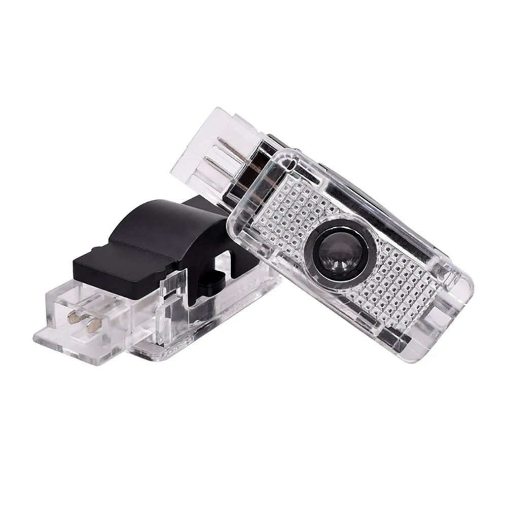 GPRGIT Wireless Car Laser Led Logo Door Light Projector Light for W203 C Class 2001-2007 SLK SLR CLK