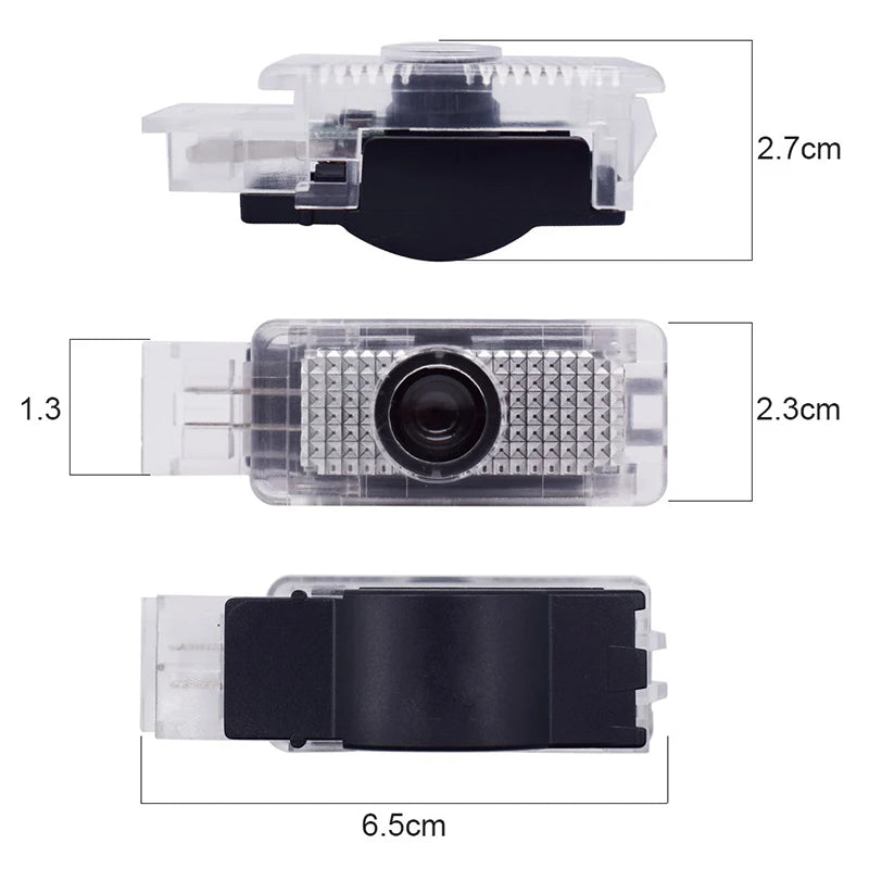 GPRGIT LED Laser Projector Lamp Car Courtesy Door Logo Welcome Light for Mercedes Benz C CLK SLK SLR MABACH W203 W208 W209 W171 W172