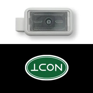 GPRGIT Car Door Welcome Light for Land Rover Discovery 3/4/Evoque Laser Decor HD LED Lamp Glass Lens 12V
