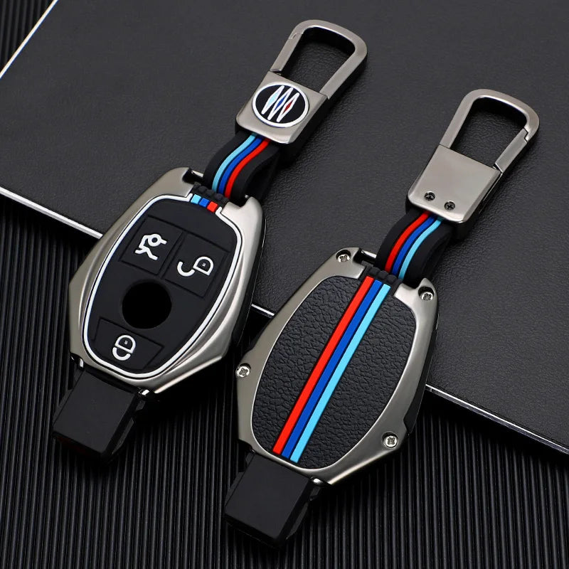 GPRGIT Mercedes-Benz A B R G Class GLK GLA GLC GLR W204 W210 W176 W202 W463 Zinc Alloy Classic Car Remote Key Case Cover Fob
