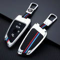 GPRGIT Zinc Alloy Car Remote Key Case Cover for BMW X1 X3 X5 X6 X7 G20 G30 G05 F15 F16 1 3 5 7 Series F01 F02 G11 F48 F39 Car Keyring