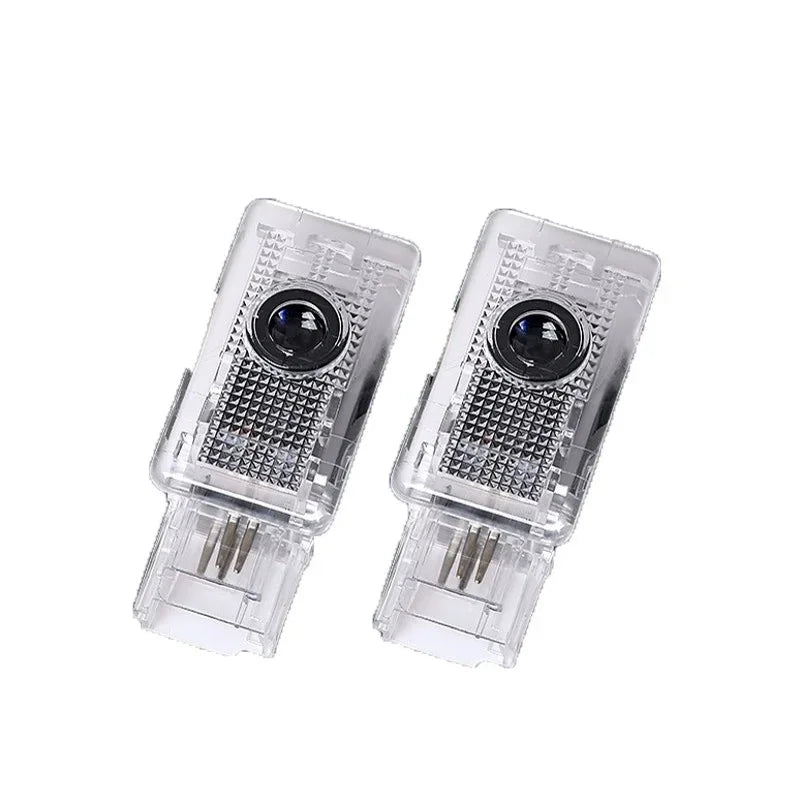 GPRGIT For Cadillac CT5 CT6 XT4 XT5 XT6 ATS-L SRX XTS Glass Len Car LED Door Light Laser Decor Projection Ghost Puddle Lamp Never Fade