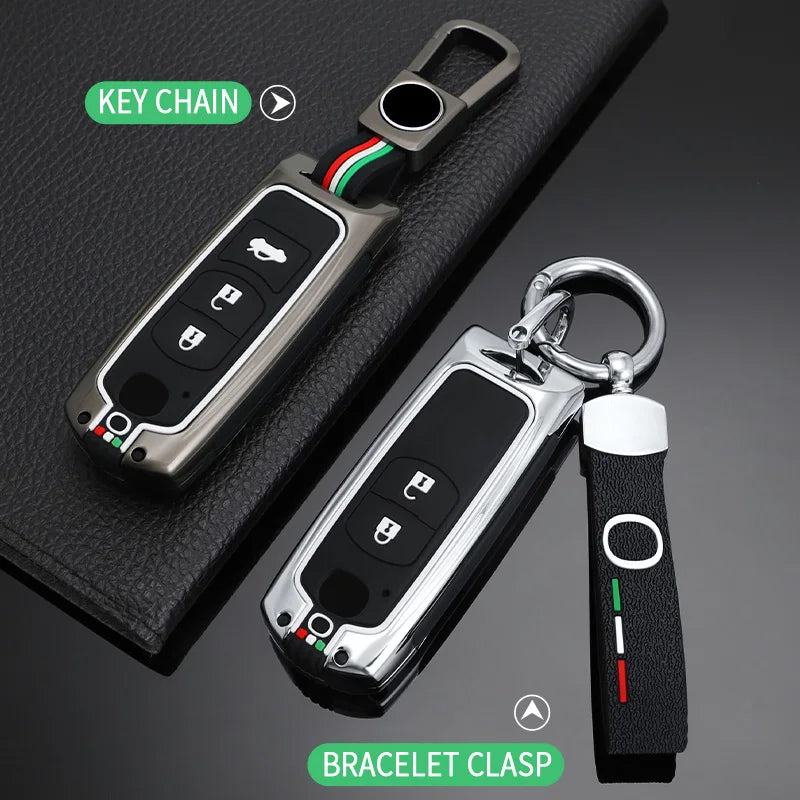 GPRGIT Zinc Alloy Car Key Cover Case for Mazda 2 3 6 Axela Atenza CX-5 CX5 CX-3 CX-7 CX8 CX-9 2016-2018 2/3 Buttons