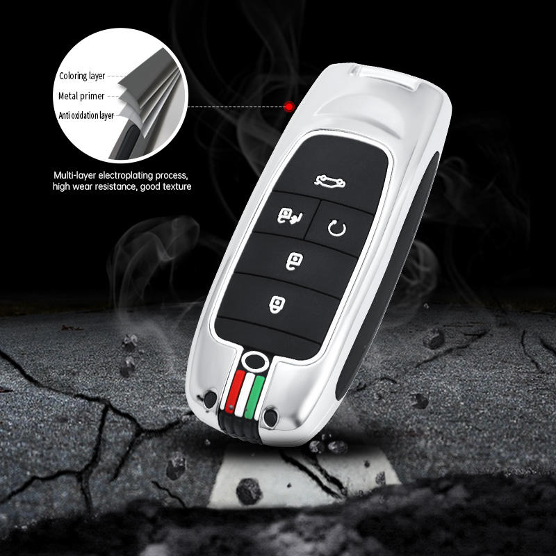 GPRGIT Zinc Alloy Car Key Case Cover Shell for GAC Trumpchi Aion S, V, Y, LX (Keyless Fob)