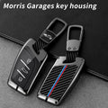GPRGIT Car Logo Carbon Key Case for MG ZS MG6 EV EZS HS EHS 2019 2020 2021 for Roewe RX5 I5 I6 RX3 RX8 ERX5 MAX RX3 Accessories