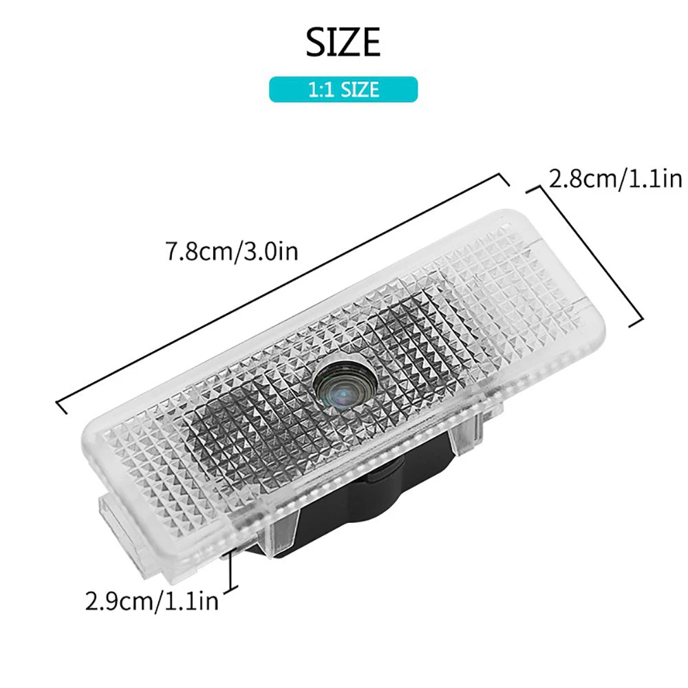 GPRGIT LED Laser Projector Lamp Car Courtesy Door Logo Welcome Light for BMW E39 E53 X5 E52 Z8
