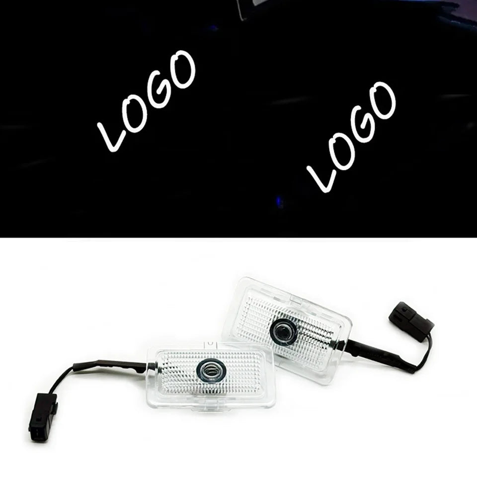 GPRGIT 24V Ghost Shadow LED Truck Door Logo Projector Welcome Light for Benz Truck Parts