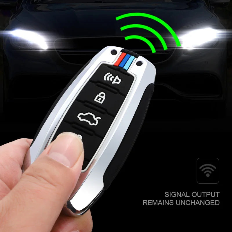 GPRGIT Zinc Alloy Car Key Case Remote Control Protector Cover for Cadillac ATS-L XTS XT5 CTS CT6 ATS 28T SRX Escalade