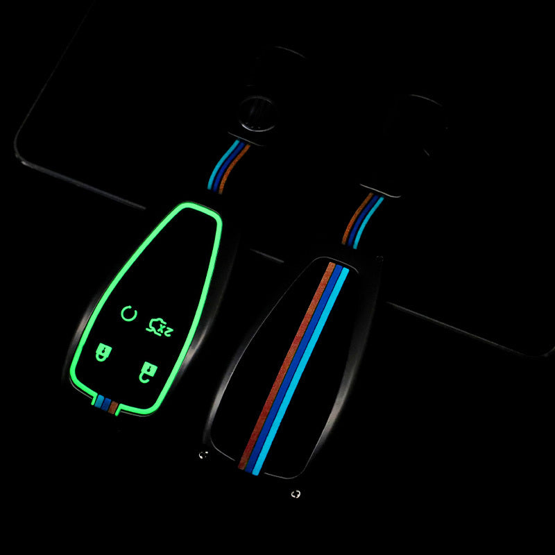 GPRGIT Zinc Alloy Car Remote Key Case Full Cover for Changan CS35PLUS CS55PLUS CS75PLUS 2019 2020 3/4/5 Buttons Key Shell Accessories