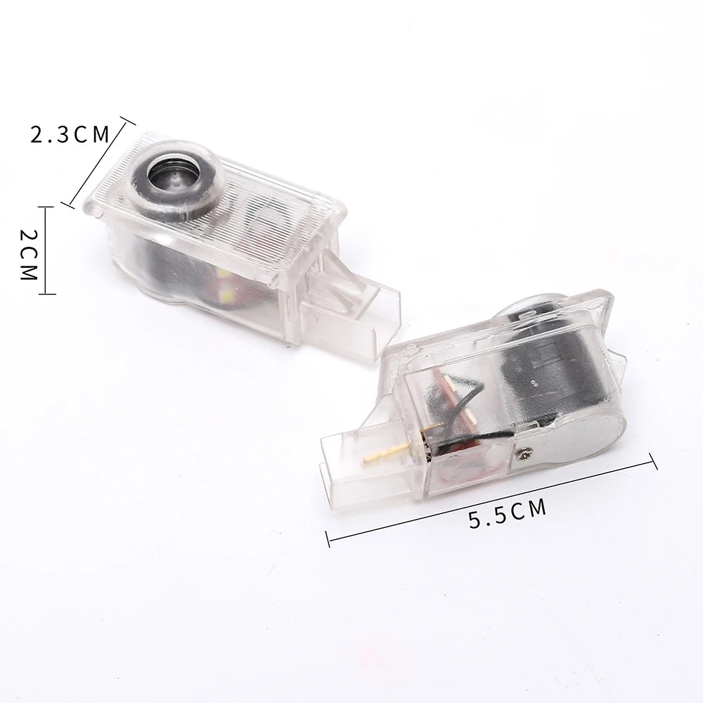 GPRGIT Car Door LED Logo Projector Lights for Volvo Accessory Wireless Welcome Emblem Lamp Ghost 3D Lights Puddle Lights