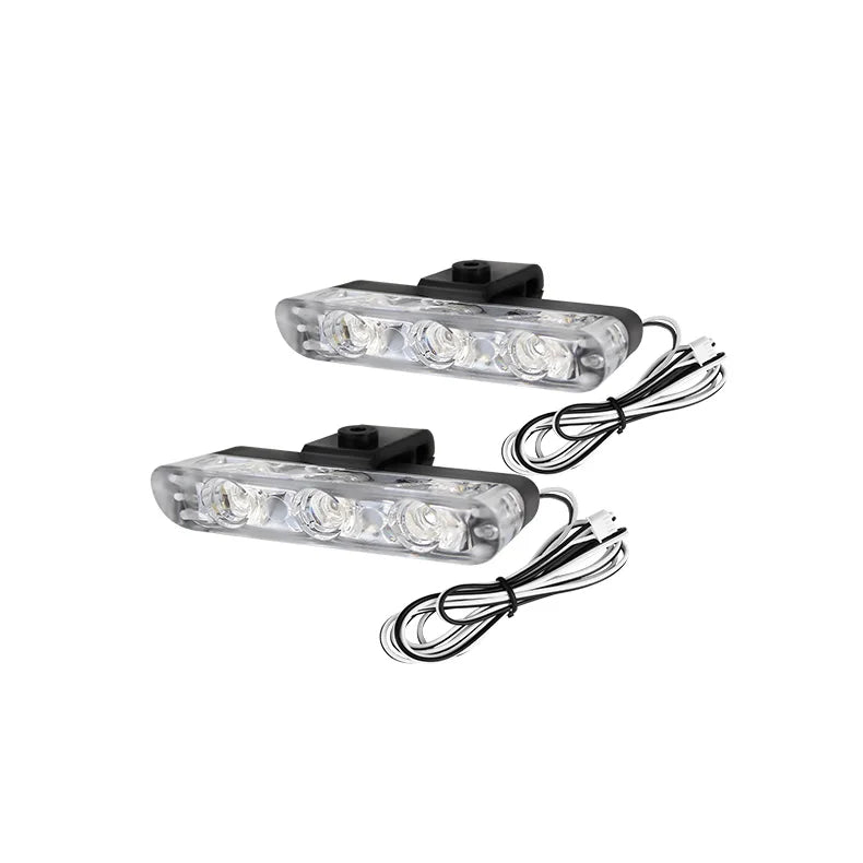 3 Watt ultra Bright Emergency Vehicle Surface Mount Led Grille Strobe Light Head Towing Truck Led Grille Strobe Light Head