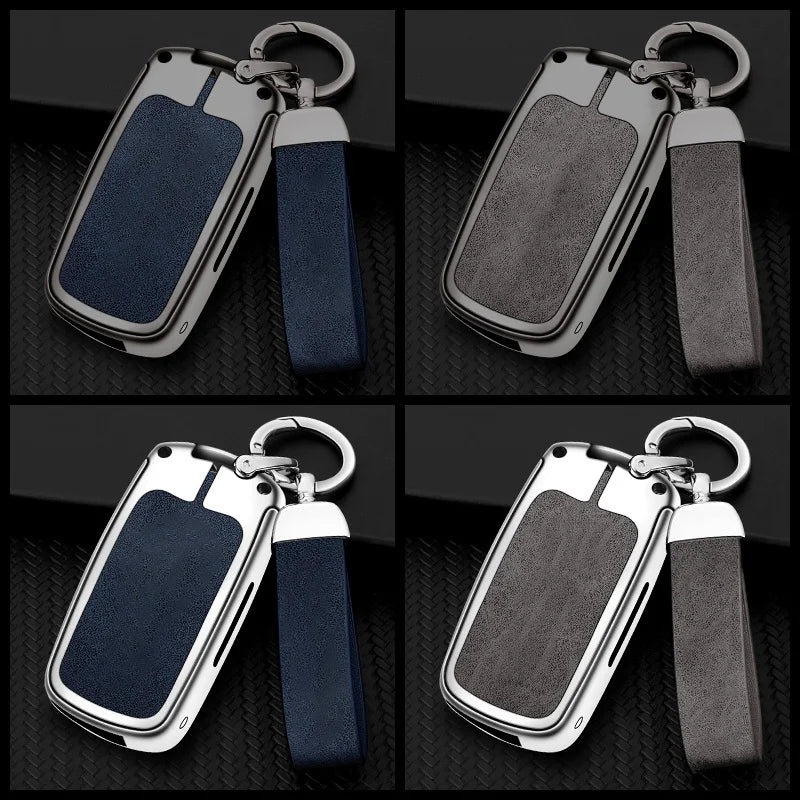 GPRGIT Zinc Alloy Car Flip Key Cover Case for Honda Civic/Fit/Accord/CRV/HRV/Jazz/Odyssey and Acura TL/TSX/ZDX/RSX/CRZ