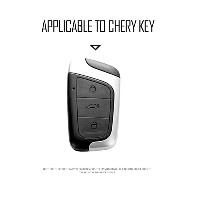 GPRGIT Leather Car Remote Key Case Cover for Chery EQ1 Tiggo 7 Pro 8 PLUS Exeed Tiggo 2 3x Arrizo 5 Pro Gx 5x EQ7 Tiggo 4 Accessories