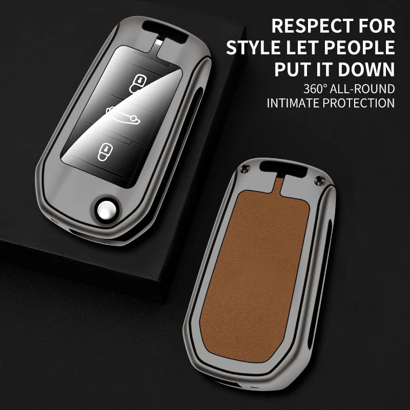 GPRGIT Car Key Case Cover for Peugeot 208 3008 308 508 408 2008 307 4008 2013 301 Protector Keyless