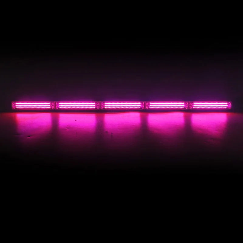 29inch Vehicles COB Warning Strobe Lightbar Multicolor Flashing DRL Lights Bar LED Flash Emergency Work Lights for Trucks