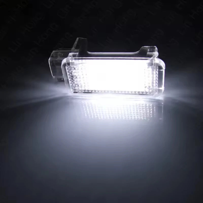 GPRGIT LED Glass Non-Fading Projection Door Welcome Light for Audi A4L A6L Q3 Q5 Q7 RS Series 12V