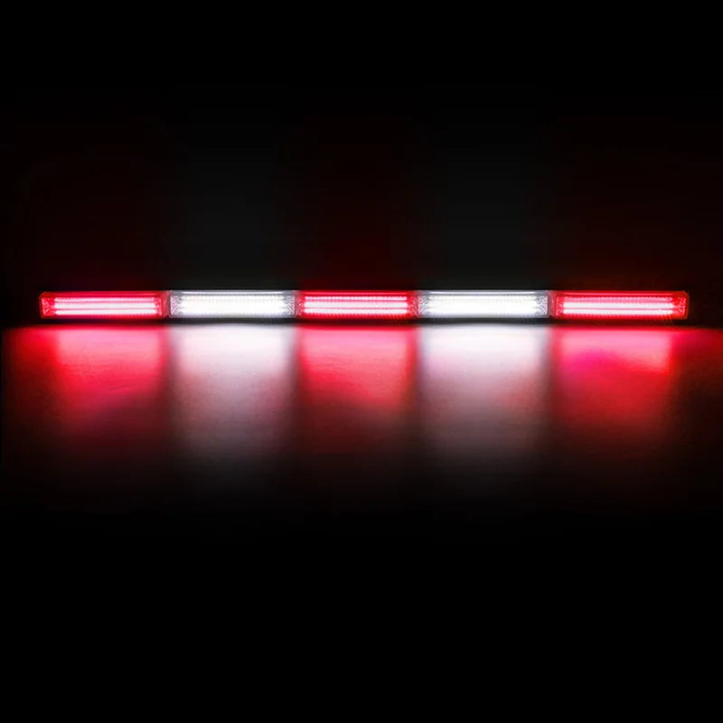 29inch Vehicles COB Warning Strobe Lightbar Multicolor Flashing DRL Lights Bar LED Flash Emergency Work Lights for Trucks