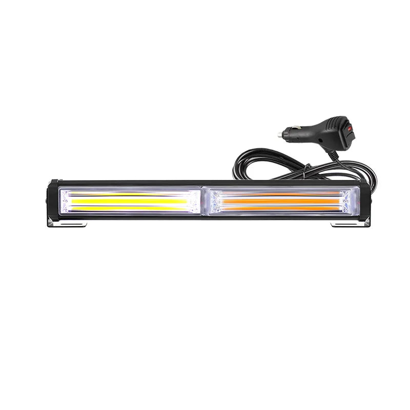 New 12V 24V Automotive COB LED Warning Light Bar Rooftop Traffic Advisor Emergency Flashing LED Strobe Lights High Quality