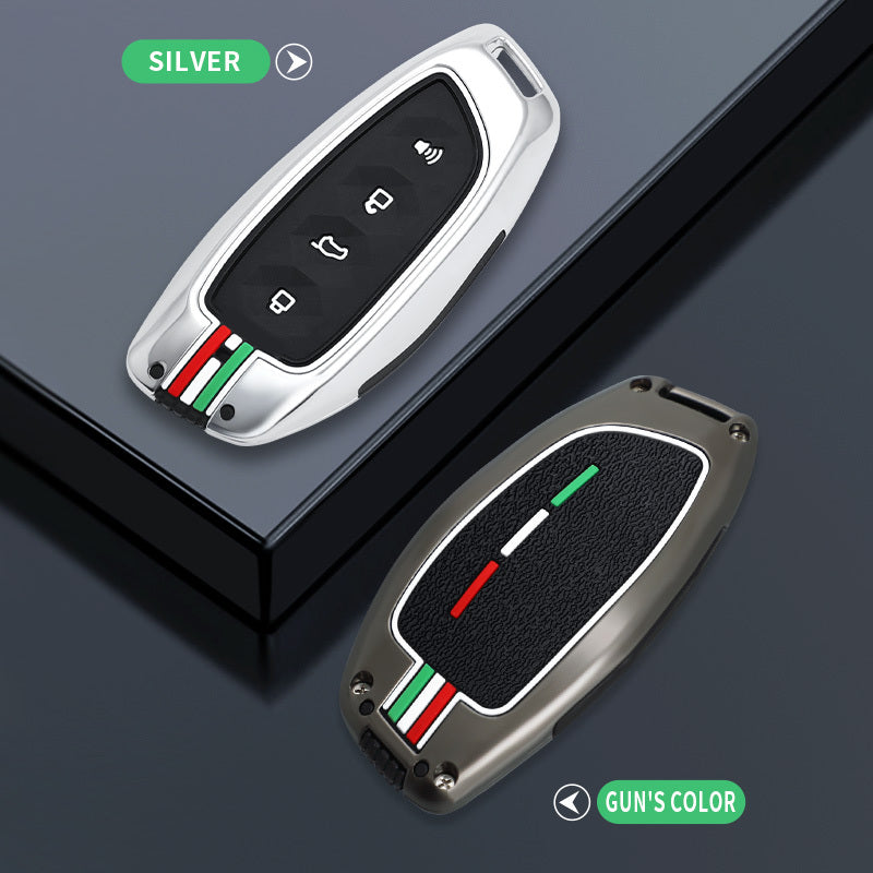 GPRGIT Zinc Alloy Car Key Case Cover Shell for Haval H9 F7x H5 H3 Great Wall 5 3 M2 H6 Coupe Great Wall M4 H2 6 Holder