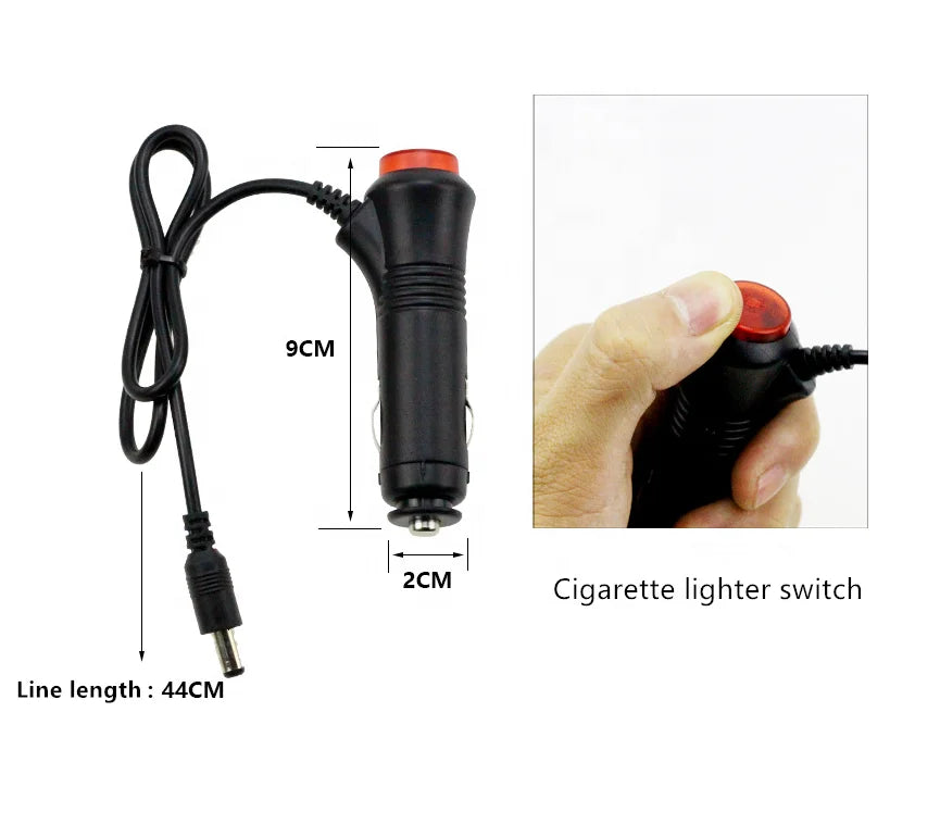 GPRGIT 48 LED Car Foot Light Atmosphere Ambient Lamp Remote/Voice/APP Control 12V