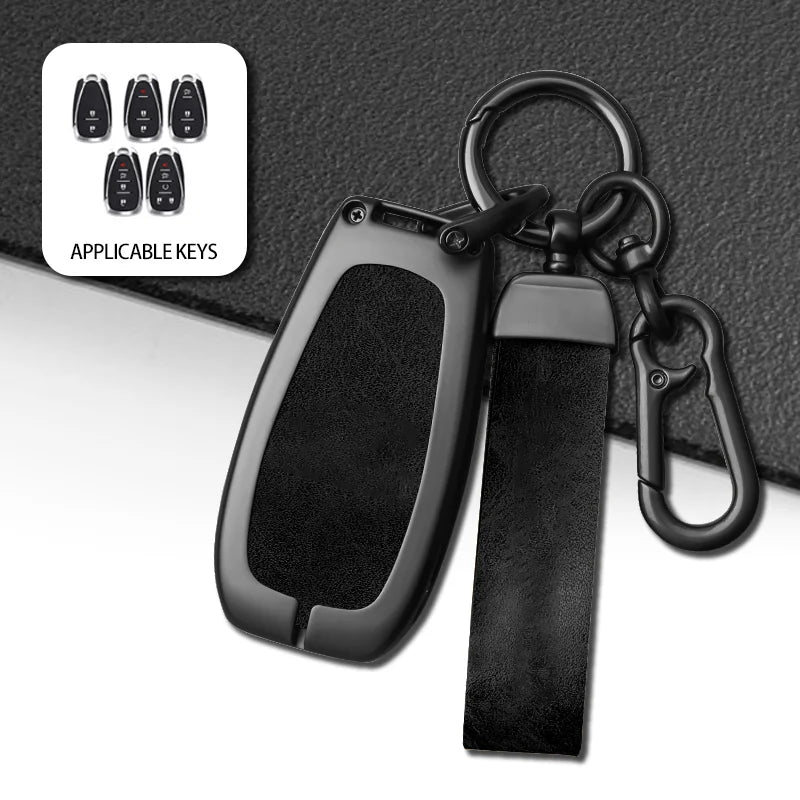 GPRGIT Car Key Case for Chevrolet Chevy Camaro Cruze Malibu Trax Equinox Onix Blazer Traverse Monza Orlando Alloy