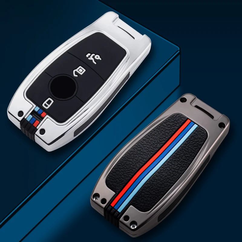 GPRGIT Smart Car Key Case Cover for Mercedes Benz E S Class W213 E200 E260 E300 GLA CLA GLC GLE GLB AMG