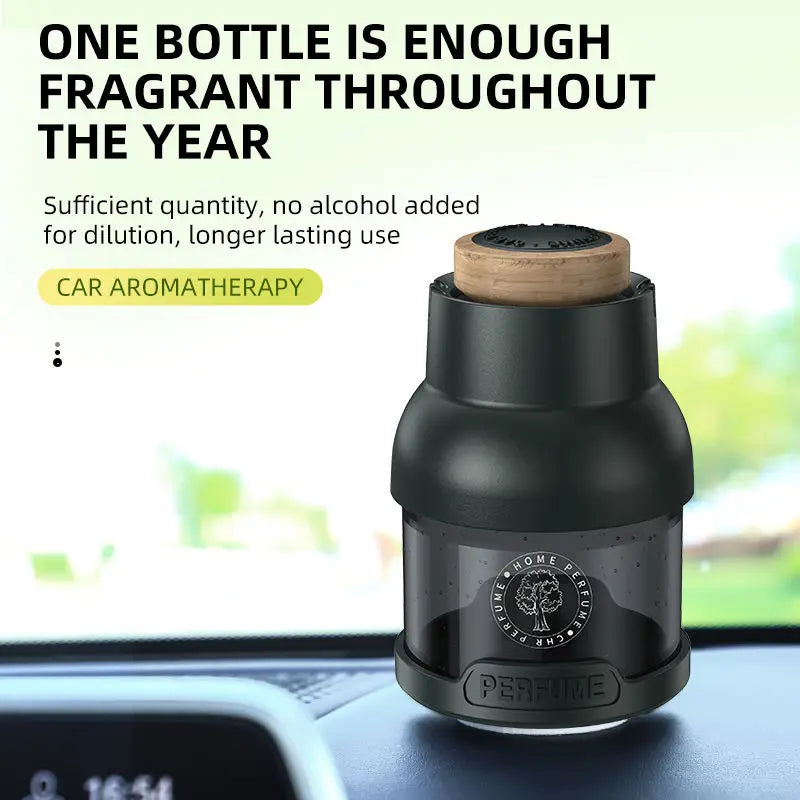 GPRGIT Luxury 100ml Waterless Aroma Diffuser Car Air Freshener Aromatherapy Oil Machine