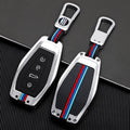 GPRGIT Zinc Alloy Car Key Fob Cover Case Shell Holder Set for Geely Coolray X6 Emgrand Global Hawk GX7 Car-Styling Remote Accessories