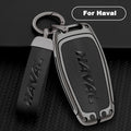 GPRGIT Zinc Alloy Leather Key Case Cover Shell for Great Wall Haval Hover H1 H4 H6 H7 H9 F5 F7 H2S GMW Coupe Key Fob Auto Accessories