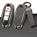GPRGIT Car Custom Logo Metal Car Key Case Cover for Nissan Qashqai X-Trail T32 T31 Juke J10 J11 Kicks Tiida Pathfinder Note Accessories