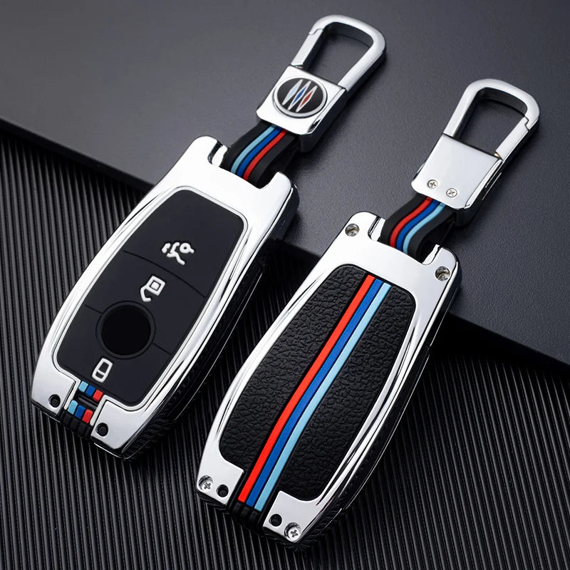 GPRGIT Smart Car Key Case Cover for Mercedes Benz E S Class W213 E200 E260 E300 GLA CLA GLC GLE GLB AMG