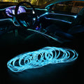 GPRGIT RGB LED Car Interior Decoration Ambient Light Strip 12V