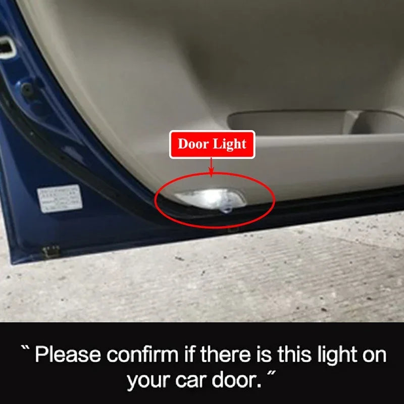 GPRGIT Car Accessories Interior Decorative Projector Lamp LED Car Door Custom Logo Welcome Light for Mazda 6 ATENZA