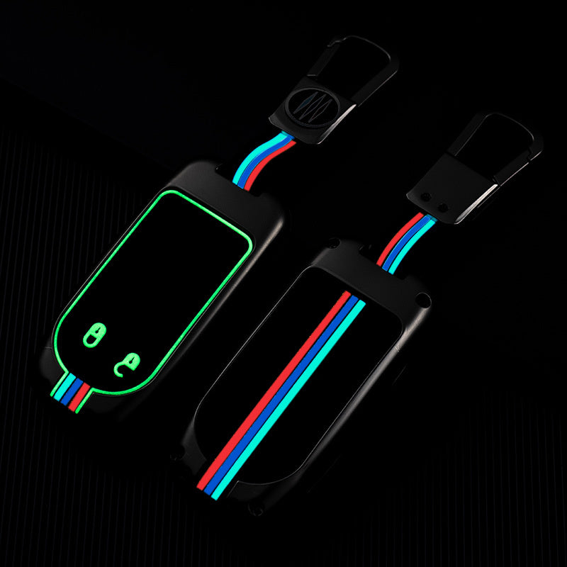 GPRGIT Key Case Cover Zinc Alloy for Jeep Renegade Commander Grand WK2 KL Chrysler 300C Dodge Ram 1500 Remote Car Accessories
