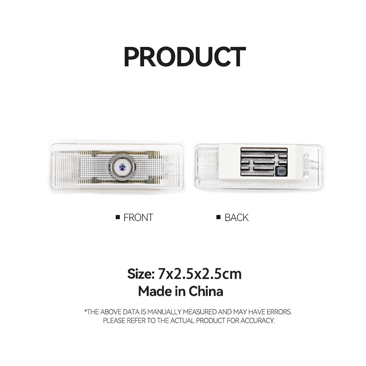 GPRGIT 5 Series LED Door Logo Light Projector New Ghost Shadow Welcome Lamp for F01 F02 F03 F04 E65 E66 E67 E68 Cars
