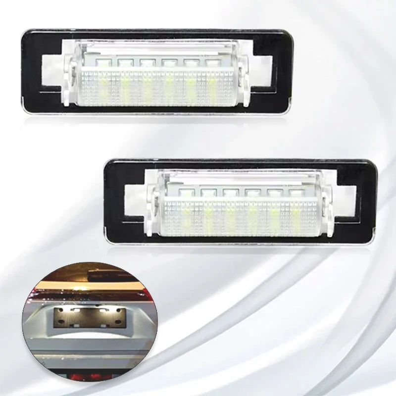GPRGIT LED License Plate Light for Mercedes-Benz W210 W202 12V 6000K