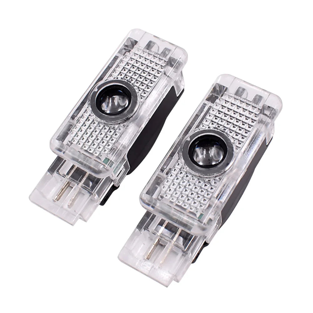 GPRGIT Wireless Car Laser Led Logo Door Light Projector Light for W203 C Class 2001-2007 SLK SLR CLK