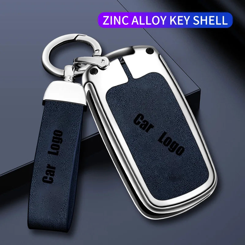 GPRGIT Zinc Alloy Car Flip Key Cover Case for Honda Civic/Fit/Accord/CRV/HRV/Jazz/Odyssey and Acura TL/TSX/ZDX/RSX/CRZ