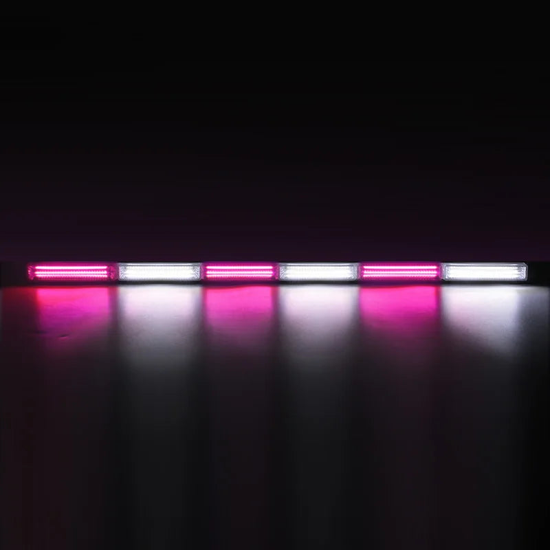 35 Inch Single Sided COB Strobe Light Bar Truck Pickup Traffic Emergency LED Warning Flash Light Others Car Lighting Accessories