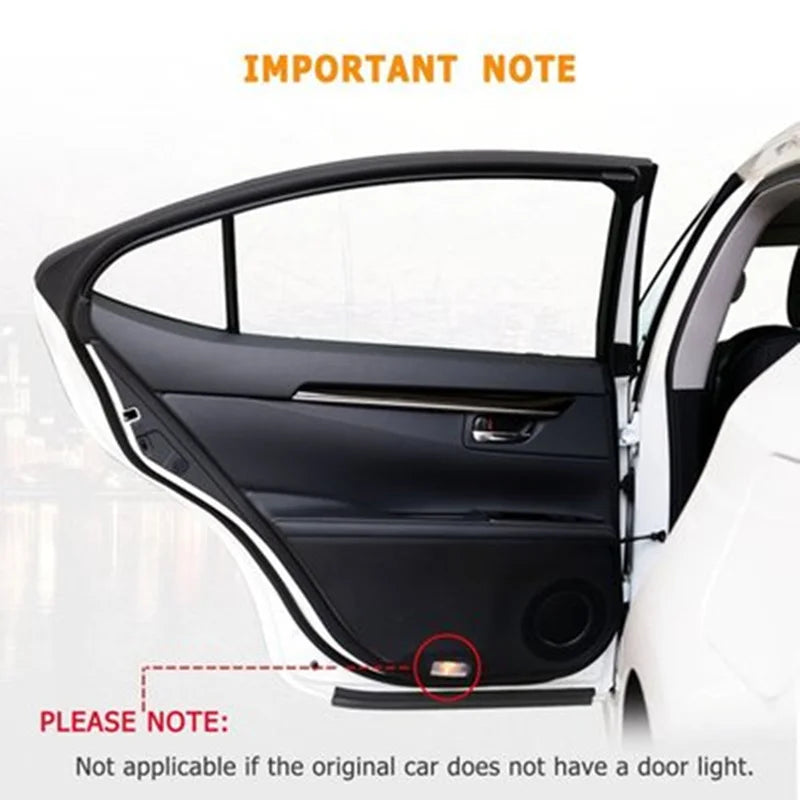 GPRGIT Car LED Door Light Welcome Ghost for Nissan Teana J31 J32 J33 Altima L31 L32 L33 L34 Murano Z50 Z51 Patrol Y62 GTR