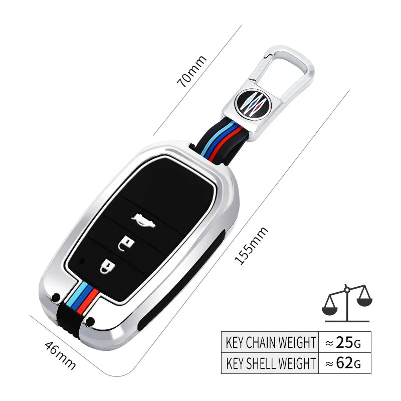 GPRGIT Zinc Alloy Key Case Cover for Haval Hover H1 H4 H6 H7 H9 F5 F7 H2S GMW Coupe Keyless Fob
