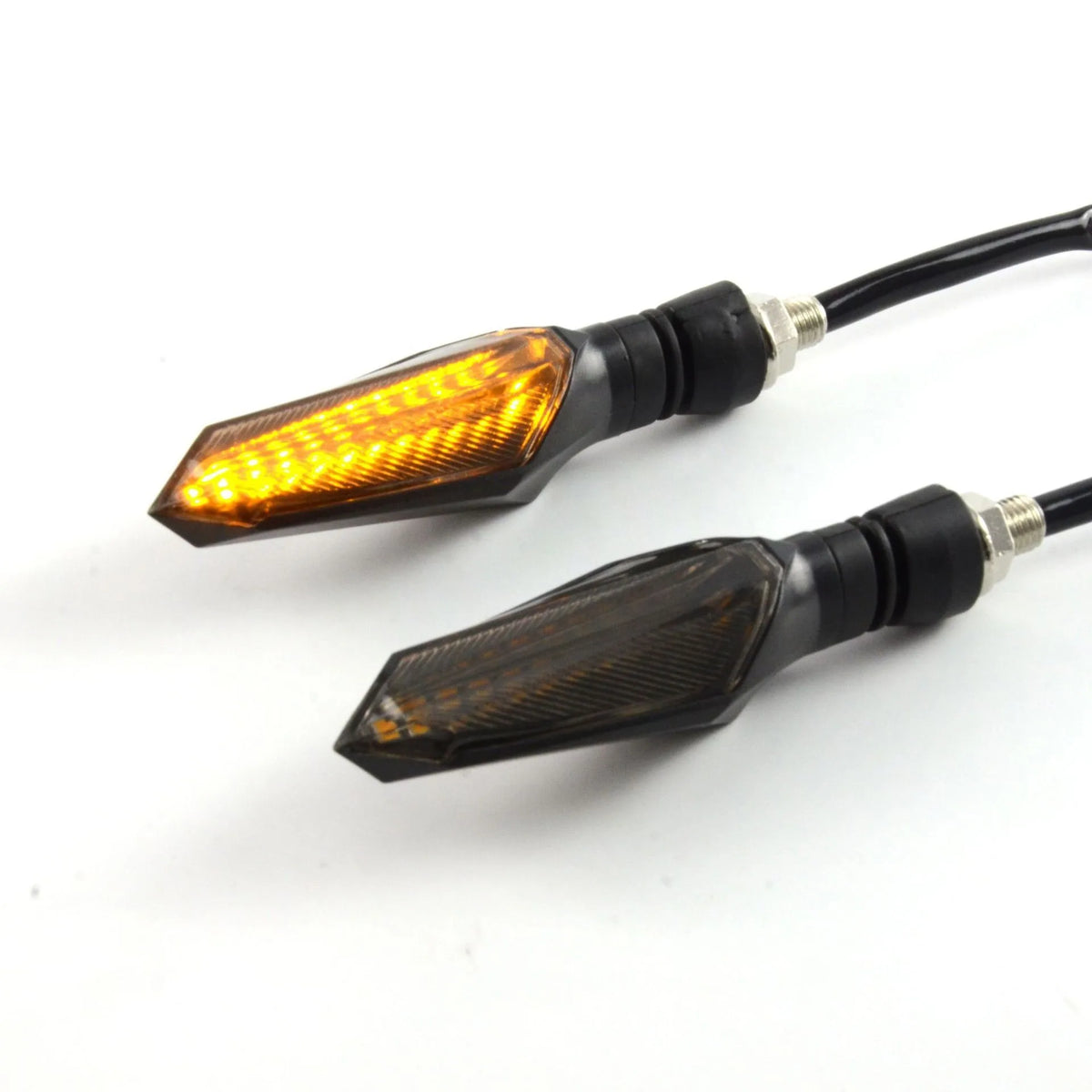 GPRGIT Dynamic Flow LED Turn Signal Light Yellow Sequential Blinker for Motorcycle