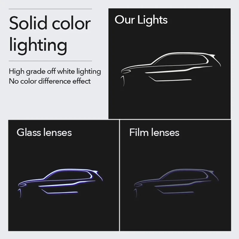 GPRGIT Welcome Car Door Light for BMW 1 2 4 3 Series Z4 X1 X3 X4 M3 M2 M4 F44 G20 G21 G28 Projector Lamp HD LED Glass
