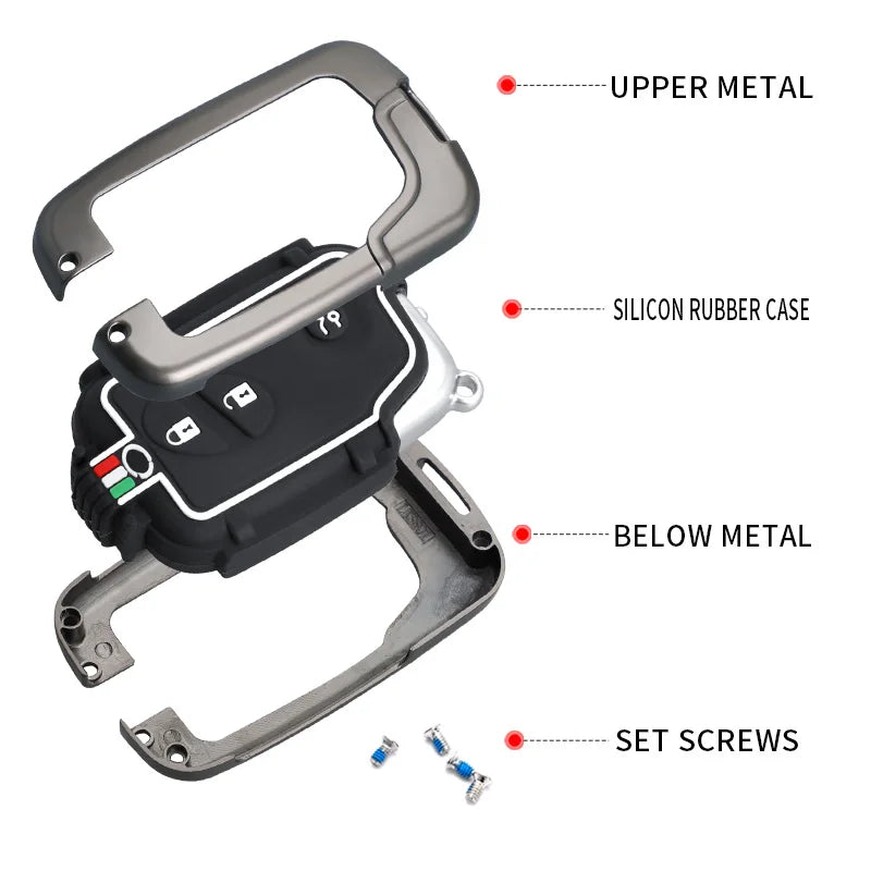 GPRGIT Smart Zinc Alloy Car Key Case Cover for Lexus IS250 CT200 CT200h RX270 RX350 RX450 Auto Keychain Protector Styling Accessories